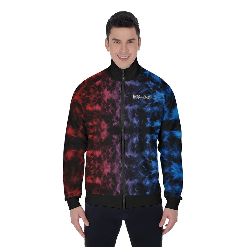 HARD&CLASS JACKET HARDCORE RED/BLUE🖤 INCREDIBLE AND POWERFUL DESIGNS OF ALL HARD STYLES AND EXCLUSIVITIES IN HARD CLOTHING AND MERCHANDISE FROM THE MOST TOP DJS⚕️⚕️